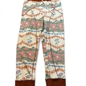 OUT FROM UNDER size medium Lounge PJ Pants Jogger Aztec Print urban outfitters‎